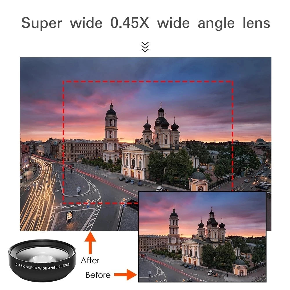 ProCapture Universal Wide Angle & Macro Lens for Smartphones