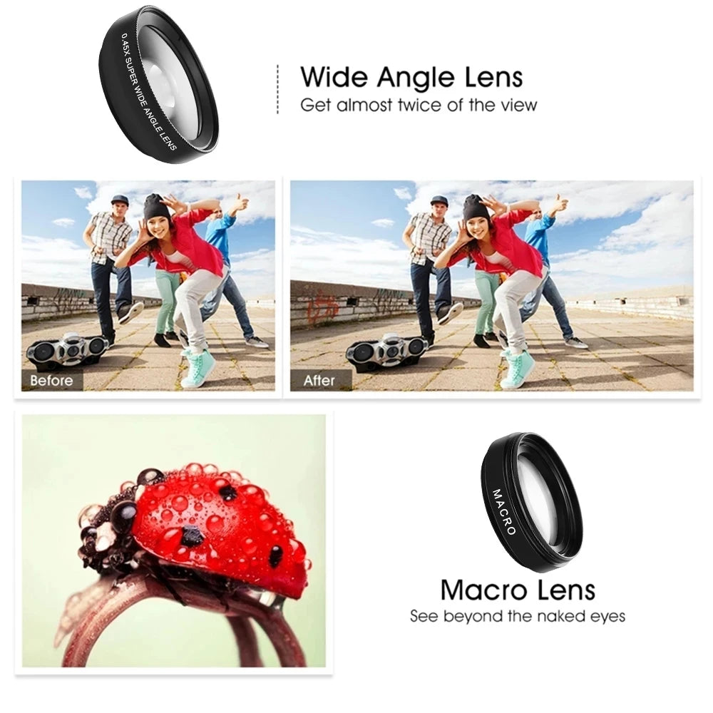 ProCapture Universal Wide Angle & Macro Lens for Smartphones