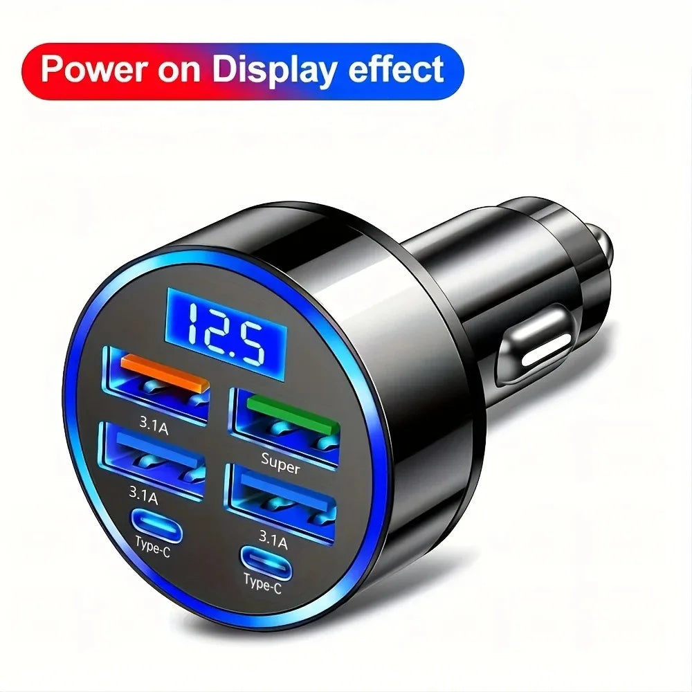 Car Charger 6 Ports