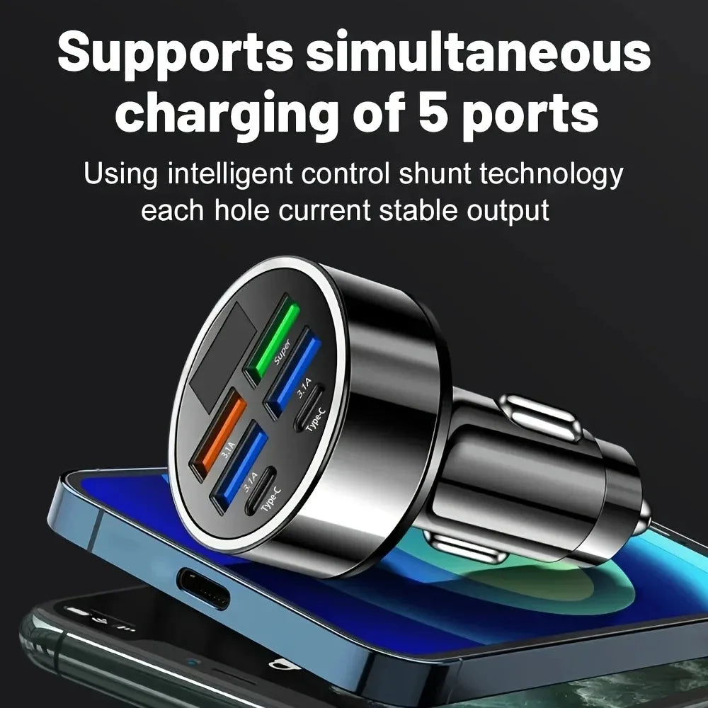 Car Charger 6 Ports