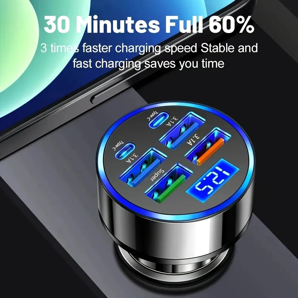 Car Charger 6 Ports
